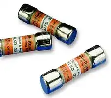 KLKD.100T: Fuse, Industrial / Power, POWR-GARD KLKD, 100 mA, 600 VAC, 600 VDC, 10mm x 38mm, 13/32" x 1-1/2"