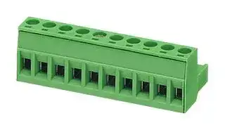 1757129: Pluggable Terminal Block, 5.08 mm, 13 Ways, 24 AWG, 12 AWG, 2.5 mm², Screw