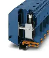 0711852: DIN Rail Mount Terminal Block, Feed-Thru, 2 Ways, 00 AWG, 240 mm², Screw, 415 A