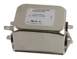 FN2070-3-06: Power Line Filter, Chassis, General Purpose, 250 VAC, 3 A, Single Phase, 2 Stage, Chassis Mount
