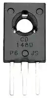CD148D: Bipolar (BJT) Single Transistor, NPN, 450 V, 2 A, 50 W, TO-126, Through Hole