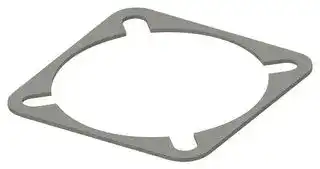 93-22061: EMI Shielding Gasket, Conductive Sheet, Nickel Plated Graphite, 38.1mm L x 38.1mm W x 0.8mm D
