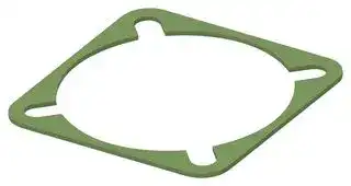 93-22063: EMI Shielding Gasket, Conductive Sheet, Nickel Plated Graphite, 38.1mm L x 38.1mm W x 0.8mm D