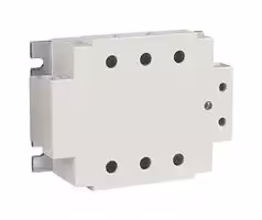 GN350ELZ: Solid State Relay, 3PST-NO, 50 A, 600 VAC, Panel Mount, Screw, Zero Voltage Turn On