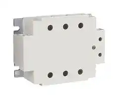 GN350ELZ: Solid State Relay, 3PST-NO, 50 A, 600 VAC, Panel Mount, Screw, Zero Voltage Turn On