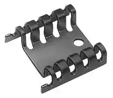 FK 232 220 SA: Heat Sink, For Transistors, TO-220, Black Anodized, 21 °C/W, TO-220, 24 mm, 7 mm, 24.5 mm