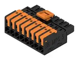 2741730000: Pluggable Terminal Block, 5 mm, 8 Ways, 2.5 mm², Snap In