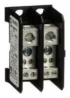 9080LBA261104: TB, PWR DISTRIBUTION, 2POLE, 115A, 600V