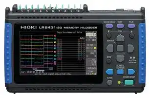LR8431-20: Data Logger, 10Channel, 60V, 16GB, Isolated I/P, 10ms Sampling, Voltage/Temperature/Pulses/Rotation