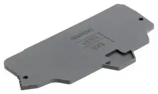 1SNK710910R0000: Accessory, Entrelec ZK10, ZK10-PE, ZK16 & ZK16-PE PI-Spring Terminal Blocks, End Section