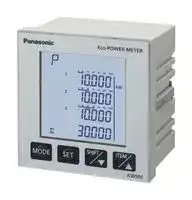 AKW92112: Panel Meter, 85 VAC to 264 VAC, 50/60 Hz, Panel Mount, KW9M Series