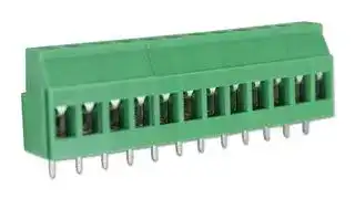 CTB0708/12: Standard Terminal Block, Wire to Board, CTB0708, 12 Contacts, 5.08 mm, Terminal Block, PCB
