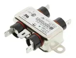 1VB1: Power Line Filter, Chassis, General Purpose, 250 VAC, 1 A, Single Phase, 1 Stage, Chassis Mount