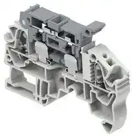 1SNK708411R0000: Fused Terminal Block, 2 Ways, 6 mm², Clamp, 6.3 A