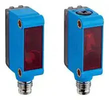 GSE6-N4212: Photoelectric Sensor, 15m, NPN, Through Beam, 10 to 30VDC, 4 Pin M8 Connector, G6 Series