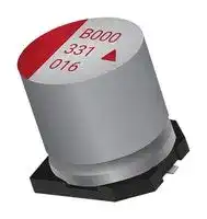 APB1010681M016R: Polymer Aluminium Electrolytic Capacitor, 680 µF, 16 V, Radial Can - SMD, 0.025 ohm