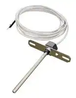 A/1K-NI-DO-4"-10'CL2P: RTD Sensor, Probe with Leads, -40 °C, 115 °C, 1 kohm, Nickel