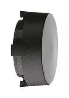 97511800: Cap, Signal Indicator, Polycarbonate/ABS, Black, 41 x 18 mm, 118/119/718 Series Buzzer
