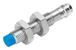 SIEN-M8NB-PS-S-L: Inductive Proximity Sensor, 2.5 mm, M8 x 1, PNP, 10 V to 30 V, NO, Plug, SIEN Series