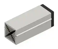 LAM 5 K 125 5: Fan / Force Cooled Heat Sink, 5VDC, 0.27 K/W, 50 mm, 50 mm, 125 mm, 10.1 m³/h, 20 dBA
