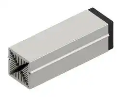 LAM 5 K 150 12: Fan / Force Cooled Heat Sink, 12VDC, 0.27 K/W, 50 mm, 50 mm, 150 mm, 14.3 m³/h, 27 dBA