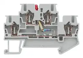 8WH2020-5JF30: Fused Terminal Block, 2.5 mm2, 26 A, 500 V