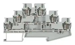 8WH2030-0AF00: Fused Terminal Block, Three-tier, 2.5 mm2, 24 A, 500 V, Spring-loaded Terminal