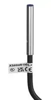 XS604R1NBL2: Inductive Proximity Sensor, 1.5 mm, 3-Wire, NPN/NC, Cylindrical, Cable, IP67, 12 to 24 VDC