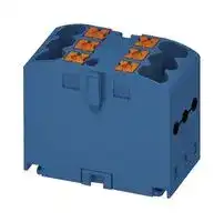 3273266: Panel Mount Barrier Terminal Block, 24 A, 500 V, 6 Pole, 3, Push In, 12 AWG