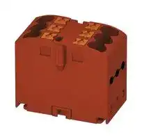3273268: Panel Mount Barrier Terminal Block, 24 A, 500 V, 6 Pole, 3, Push In, 12 AWG