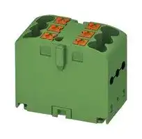 3273272: Panel Mount Barrier Terminal Block, 24 A, 500 V, 6 Pole, 3, Push In, 12 AWG