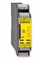 AES1235 (24VDC): Safety Relay, 24 VDC, AES Series, DIN Rail, 2 A, Screw