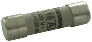 C10G10: Fuse, Industrial / Power, Class gG / gL, 10 A, 500 V, 10mm x 38mm, 13/32" x 1-1/2"