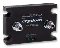 HDC60D160: Solid State Relay, 160 A, 48 VDC, Panel Mount, Stud, DC Switch