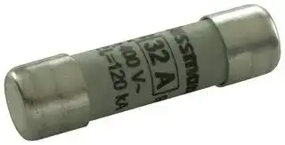 C10G32: Fuse, Industrial / Power, Class gG / gL, 32 A, 400 V, 10mm x 38mm, 13/32" x 1-1/2"