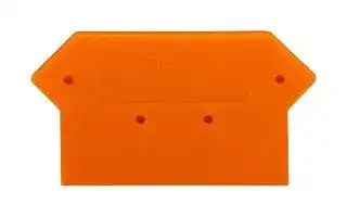 282-317: END AND INTERMEDIATE PLATE, RAIL, ORANGE