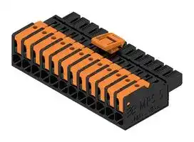 2741770000: Pluggable Terminal Block, 5 mm, 12 Ways, 2.5 mm², Snap In