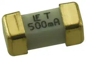 0452.500MRL: Fuse, Surface Mount, 500 mA, Slow Blow, 125 VAC, 125 VDC, 2410 [6125 Metric], NANO2 Slo-Blo 452