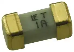 0452001.MRL: Fuse, Surface Mount, 1 A, Slow Blow, 125 VAC, 125 VDC, 2410 [6125 Metric], NANO2 Slo-Blo 452