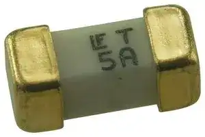 0452005.MRL: Fuse, Surface Mount, 5 A, Slow Blow, 125 VAC, 125 VDC, 2410 [6125 Metric], NANO2 Slo-Blo 452