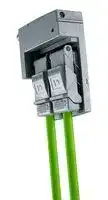 6ES7193-6AF00-0AA0: Bus Adapter, 2 x Fast Connect, 59 mm x 20 mm x 69.5 mm, SIMATIC ET 200SP Series