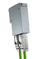 6ES7193-6AR00-0AA0: Bus Adapter, 2 x RJ45 Sockets, 59 mm x 20 mm x 69.5 mm, SIMATIC ET 200SP Series