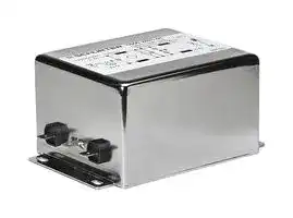 5500.2602.04: Power Line Filter, Medical, 250 VAC, 6 A, Single Phase, 2 Stage, Chassis Mount
