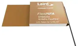 EFB9020A3S-15MH4L: RF Antenna, 902 to 928MHz, LoRaWAN / IoT, -0.3dBi, 50ohm, Adhesive / MHF4L Connector
