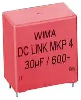 DCP4G054006JD2KSSD: Power Film Capacitor, Metallized PP, Radial Box - 2 Pin, 40 µF, ± 10%, DC Link, Through Hole