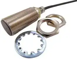 E2B-M18KS08-WP-B1 2M OMS: Inductive Proximity Sensor, Cylindrical, E2B Series, M18, 8 mm, PNP-NO, 10 V to 30 V, Pre-wired