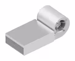 LA 20 400: Fan / Force Cooled Heat Sink, 230 VAC, 0.014 K/W, 126 mm, 300 mm, 400 mm, 1310 m³/h, 64 dBA