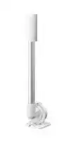 LR4-02QJNW: Body Unit, 40mm Modular LED Signal Tower, 24VDC, Pole Mount, Folding Bracket/Cable, Off White