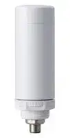 LR4-02WCNW: Body Unit, LR4 Series LED Signal Tower, Direct Mount/M12 Connector, Off White, 24 VDC, LR4 Series