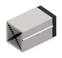 LAM 5 K 75 12: Fan / Force Cooled Heat Sink, 12VDC, 0.27 K/W, 50 mm, 50 mm, 75 mm, 14.3 m³/h, 27 dBA